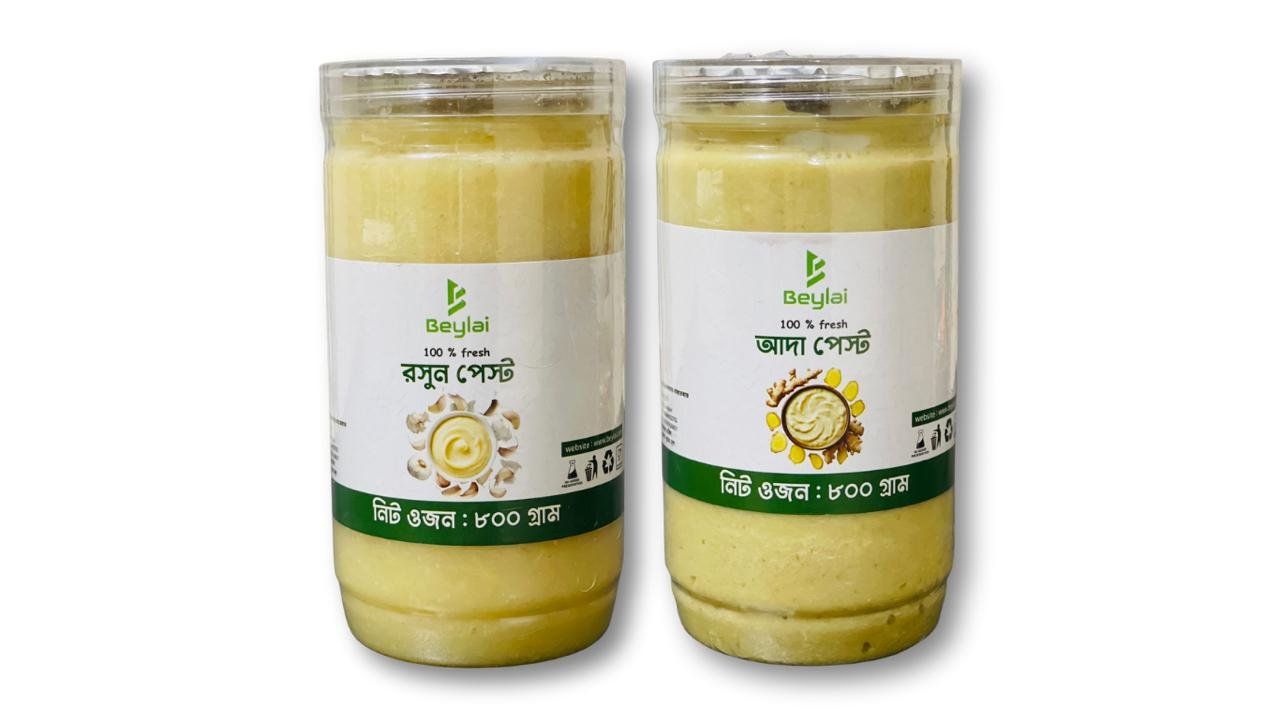 IMG-2 👉 “Beylai Ginger & Garlic Paste – 1600g”0251105-WA0000 👉 “Beylai আদা ও রসুন পেস্ট ১৬০০ গ্রাম – 100% Fresh Ginger Garlic Paste”